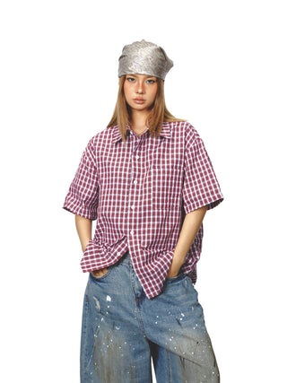 plaid casual shirt