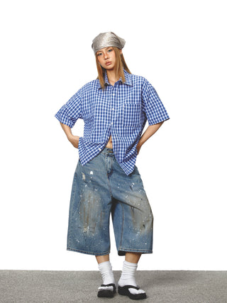 plaid casual shirt