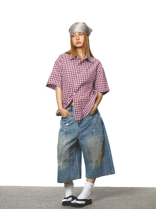 plaid casual shirt