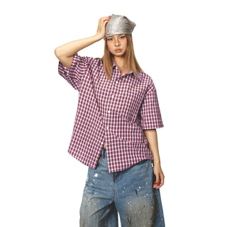 plaid casual shirt
