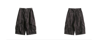 leopard work shorts 01