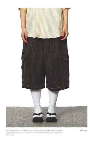 leopard work shorts 01