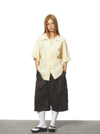 leopard work shorts 01
