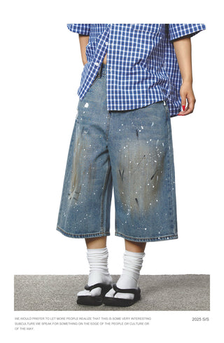 mud wash shorts