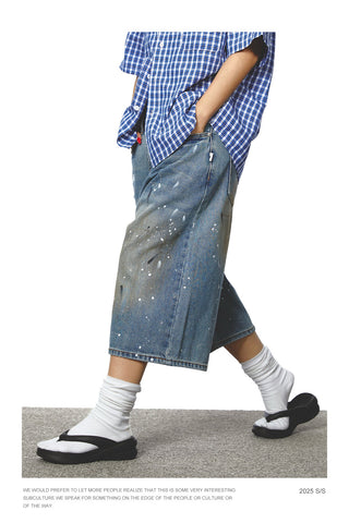 mud wash shorts