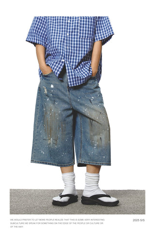 mud wash shorts