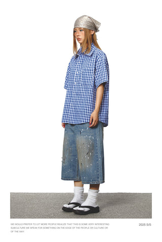 mud wash shorts