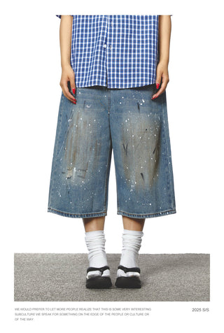 mud wash shorts