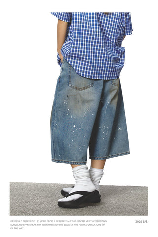 mud wash shorts