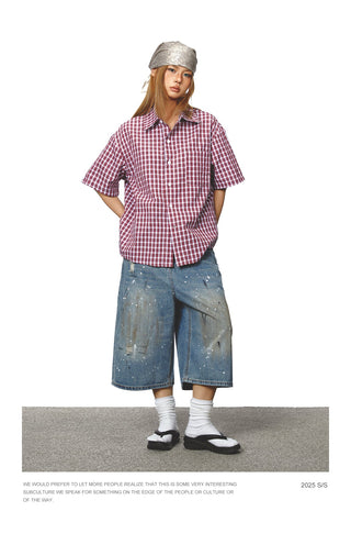 mud wash shorts