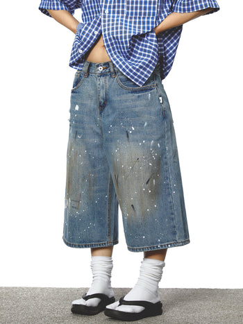 mud wash shorts