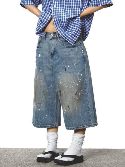 mud wash shorts