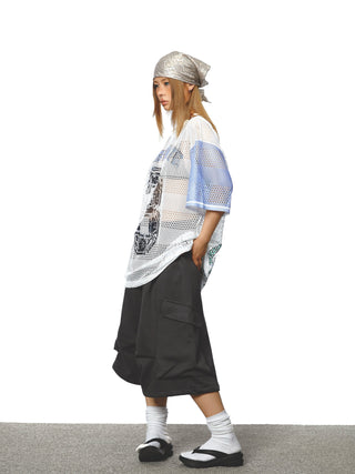 drawstring sweat shorts