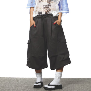 drawstring sweat shorts