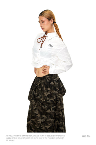 rhinestone waist shirt
