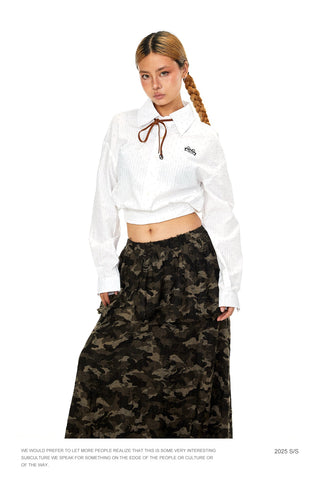 rhinestone waist shirt