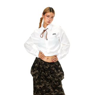 rhinestone waist shirt