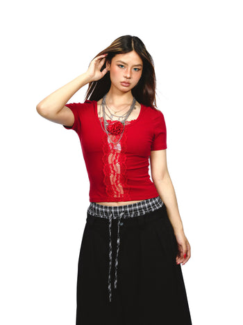butterfly rose top
