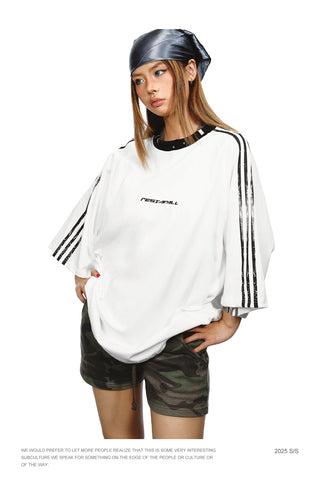 striped beaded Shirt