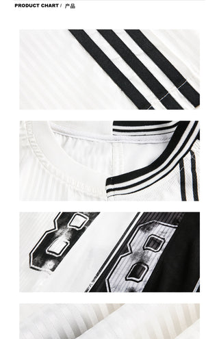 irregular mesh jersey