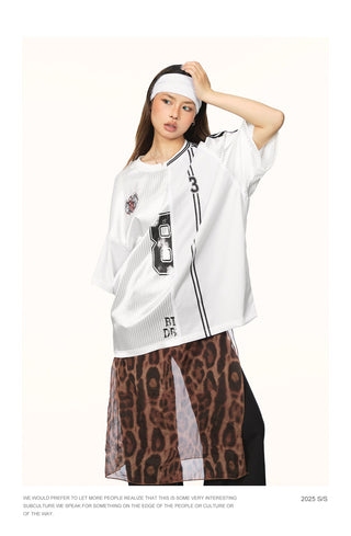 irregular mesh jersey
