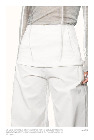 fake overall pants