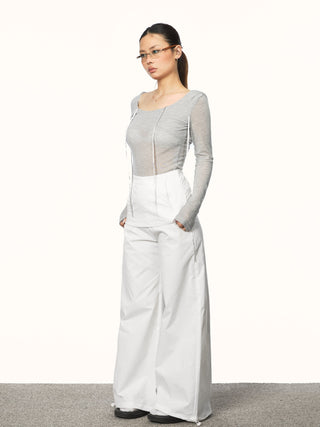fake overall pants