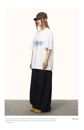 mesh letter Shirt