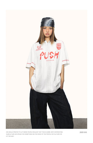 alphabet polo Shirt