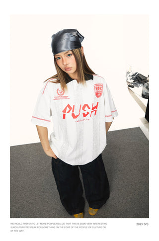 alphabet polo Shirt