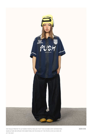 alphabet polo Shirt