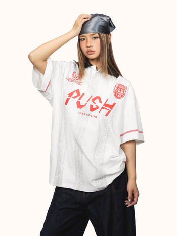 alphabet polo Shirt