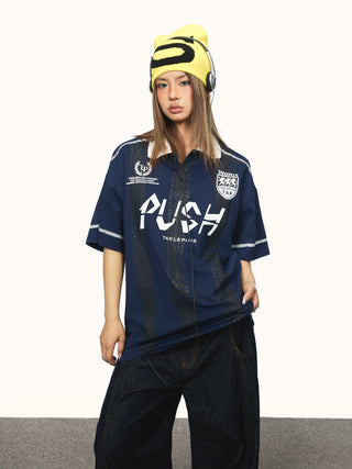 alphabet polo Shirt