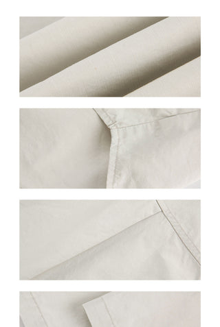 contrast lapel shirt