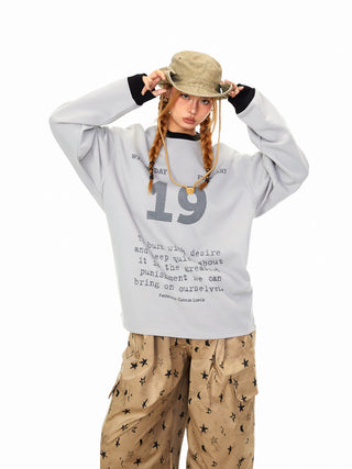 Color Contrast Patchwork T-Shirt