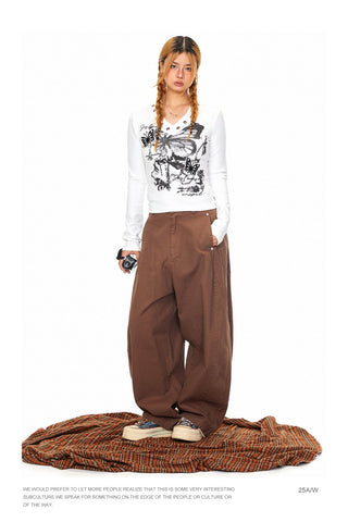 Rivet Butterfly Print Top