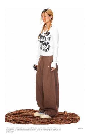 Rivet Butterfly Print Top