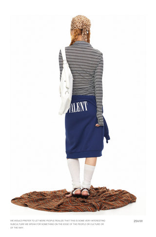 Contrast Striped Polo Shirt