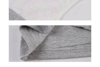 Hollow Mesh Off-Shoulder Top