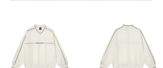Contrast Letter Print Hoodie