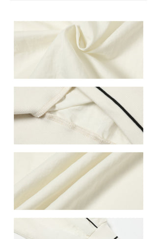 Contrast Letter Print Hoodie