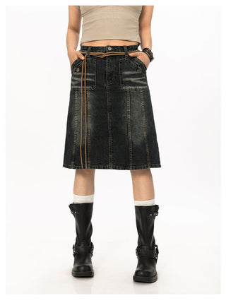 Retro Old Cowboy Skirt
