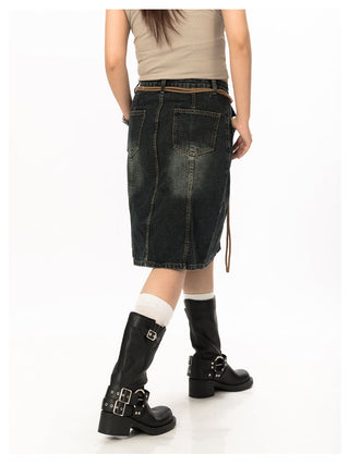 Retro Old Cowboy Skirt