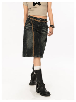 Retro Old Cowboy Skirt