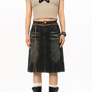 Retro Old Cowboy Skirt