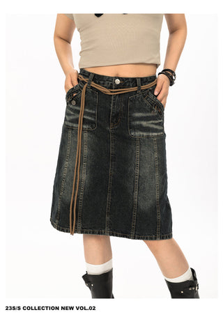 Retro Old Cowboy Skirt