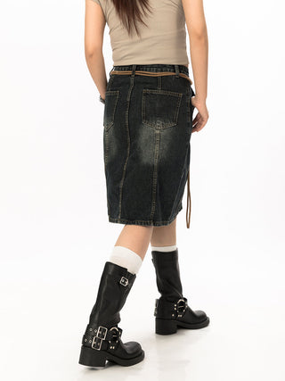Retro Old Cowboy Skirt