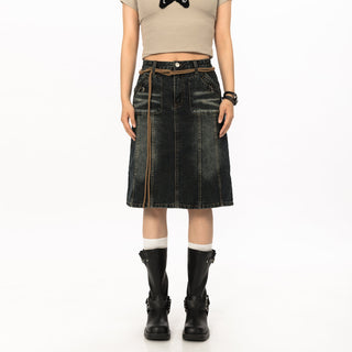 Retro Old Cowboy Skirt