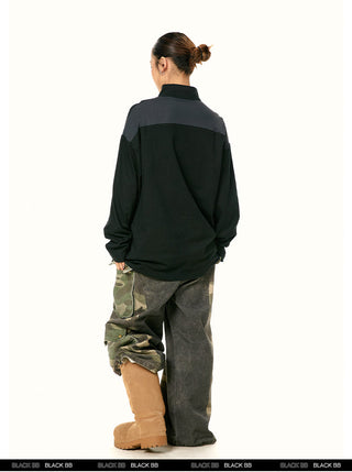 Edge Speed Flame Print Top