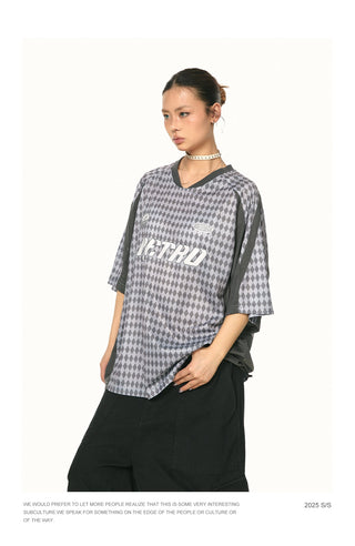 Rhombus Sports V-Neck Top
